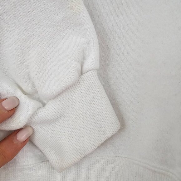 VTG 90s Hanes Sz M Mary Engelbreit Put Your Heart In It Sweatshirt Valentine Luv - Picture 10 of 13